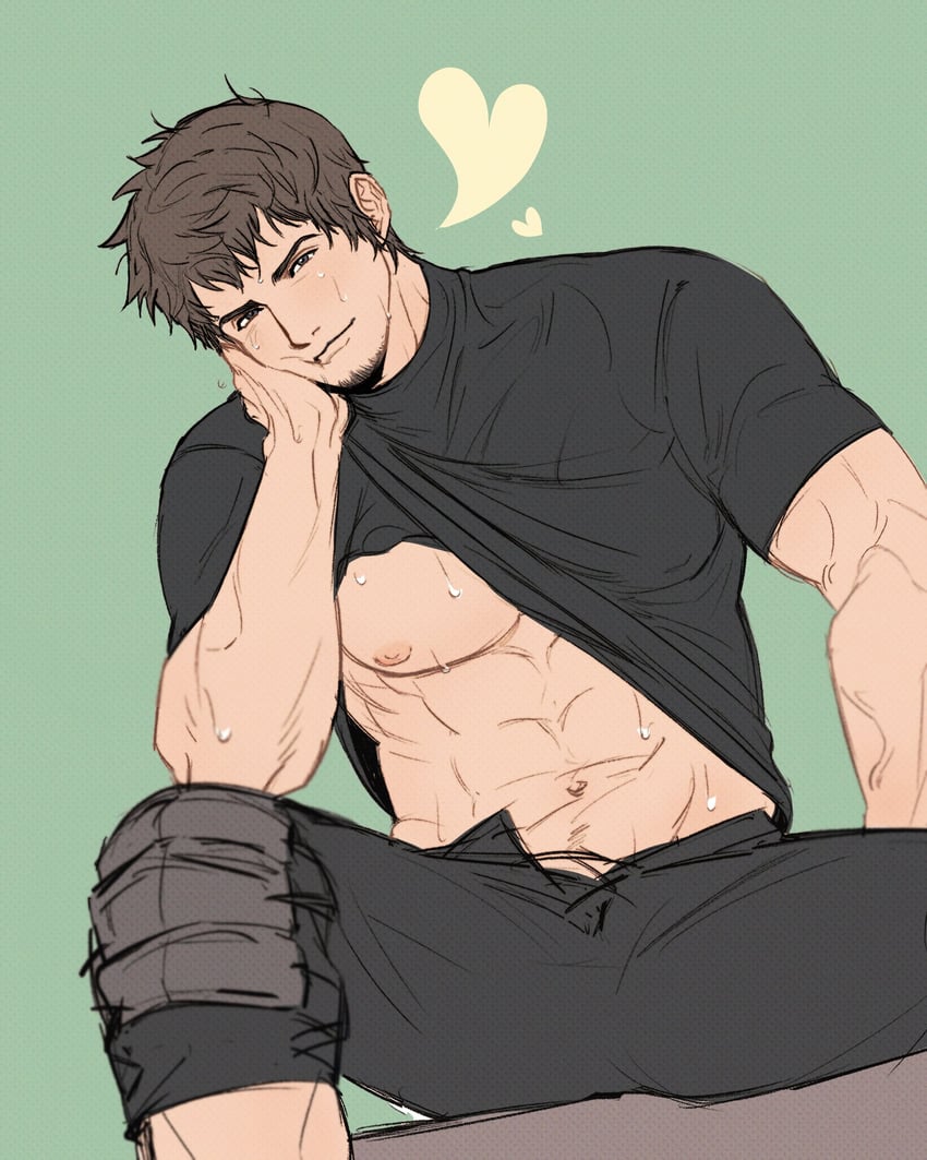 ardbert hylfyst (final fantasy and 1 more) drawn by doong_24