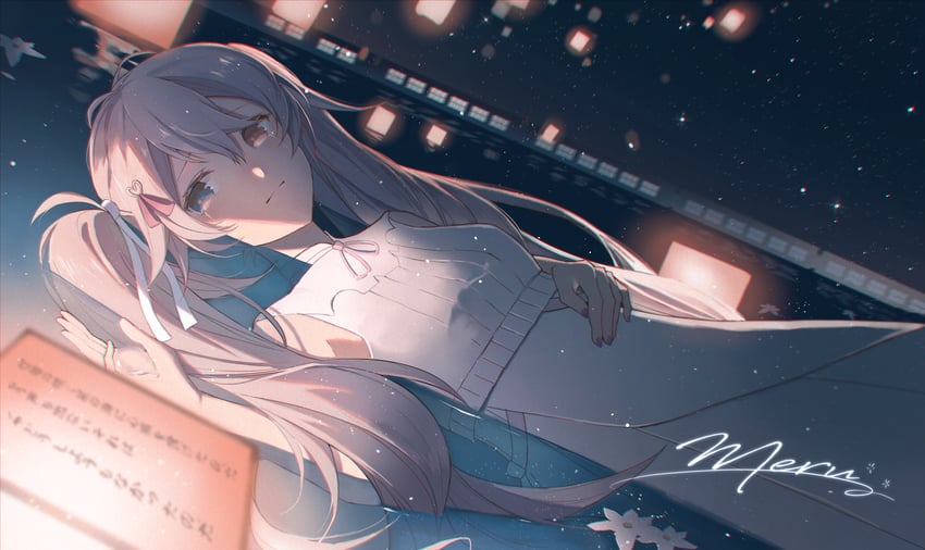 hatsune miku and 25-ji miku (vocaloid and 1 more) drawn by yurun_(yurun_ume)