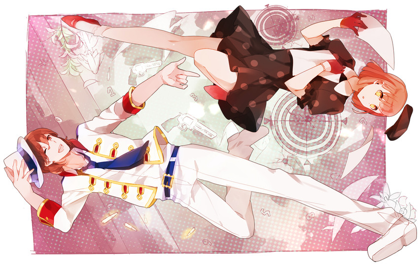 nanami haruka and kotobuki reiji (uta no prince-sama) drawn by yayata_(884)