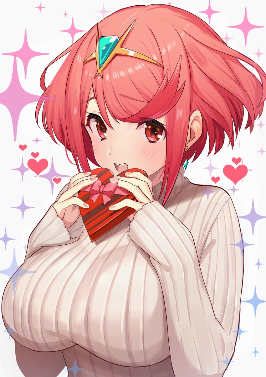 pyra (xenoblade chronicles and 1 more) drawn by green322