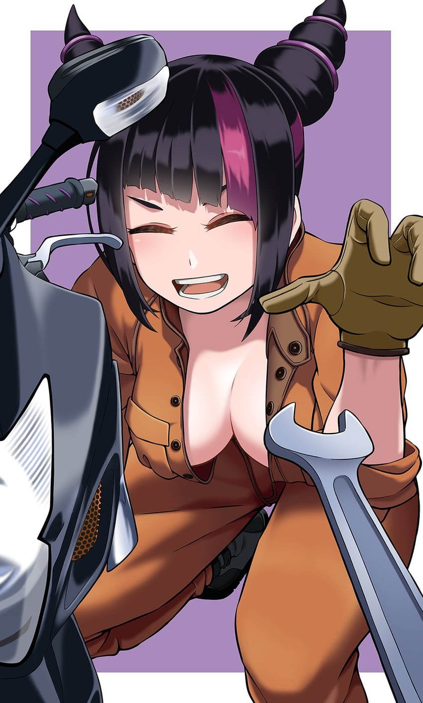 han juri (street fighter and 1 more) drawn by hassaku_(troillungan)