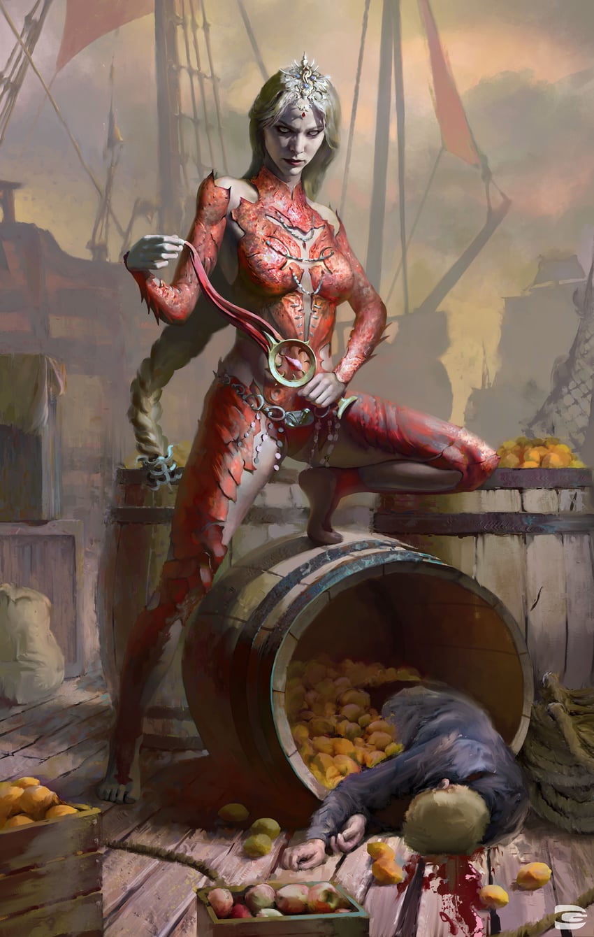 orin the red (dungeons & dragons and 2 more) drawn by dengryaznov1