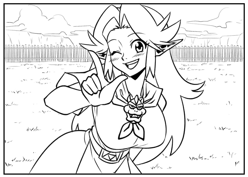 malon (the legend of zelda and 1 more) drawn by matsu-sensei