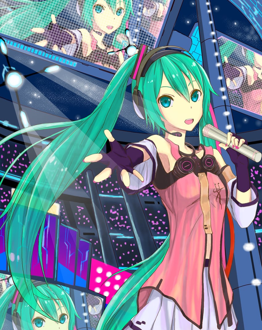 hatsune miku (vocaloid and 3 more) drawn by beet3kc-honoh232close