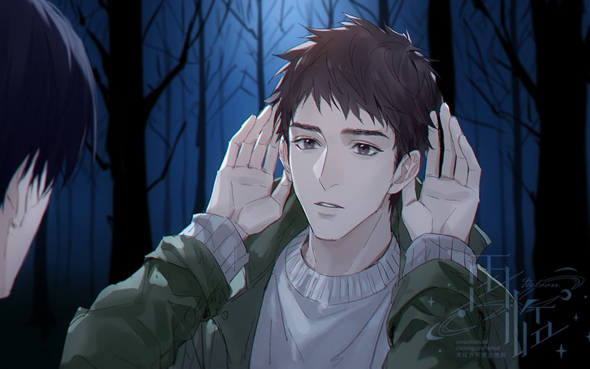 zhang qiling and wu xie (dao mu bi ji) drawn by reloon