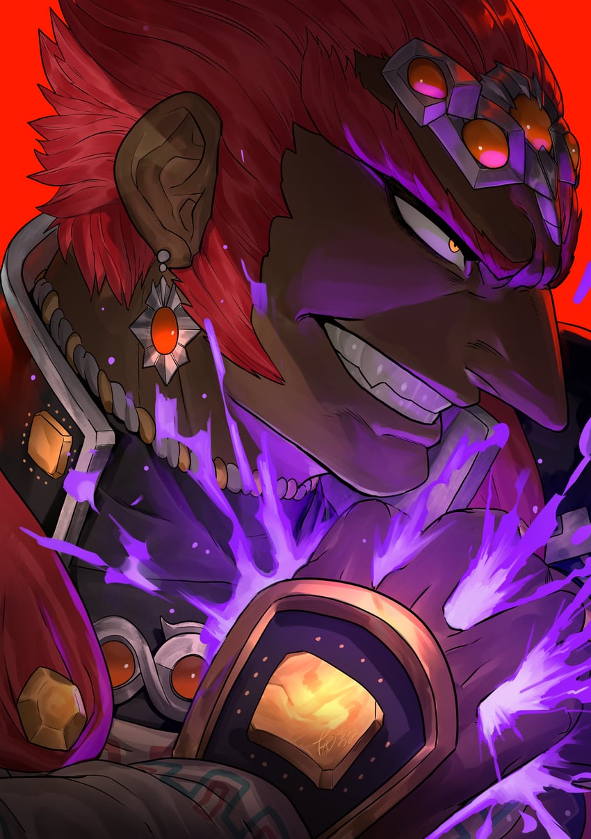 ganondorf (the legend of zelda and 1 more) drawn by dancho_no_mori