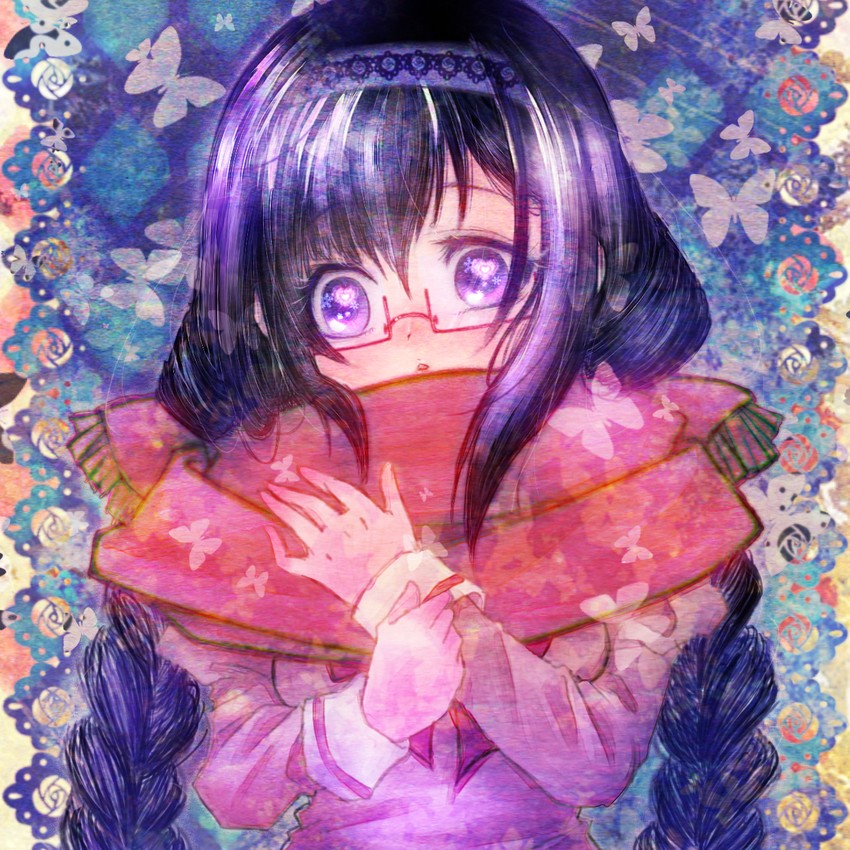 akemi homura (mahou shoujo madoka magica) drawn by bahun_uni