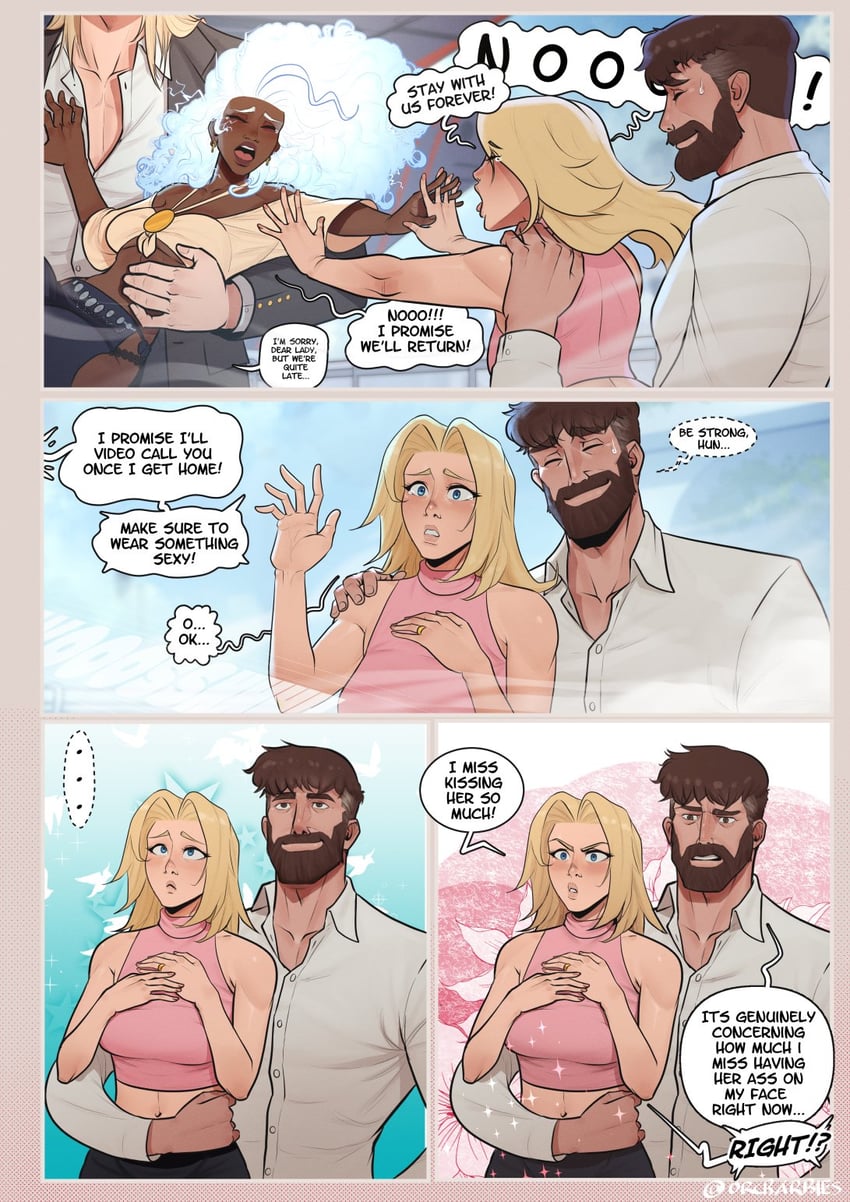 sue storm, storm, and reed richards (marvel and 3 more) drawn by orcbarbies
