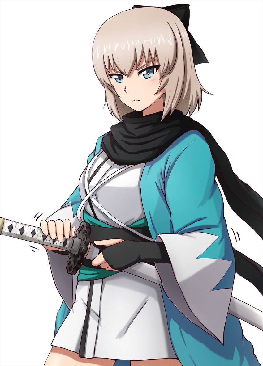 okita souji and itsumi erika (fate and 2 more) drawn by omachi_(slabco)