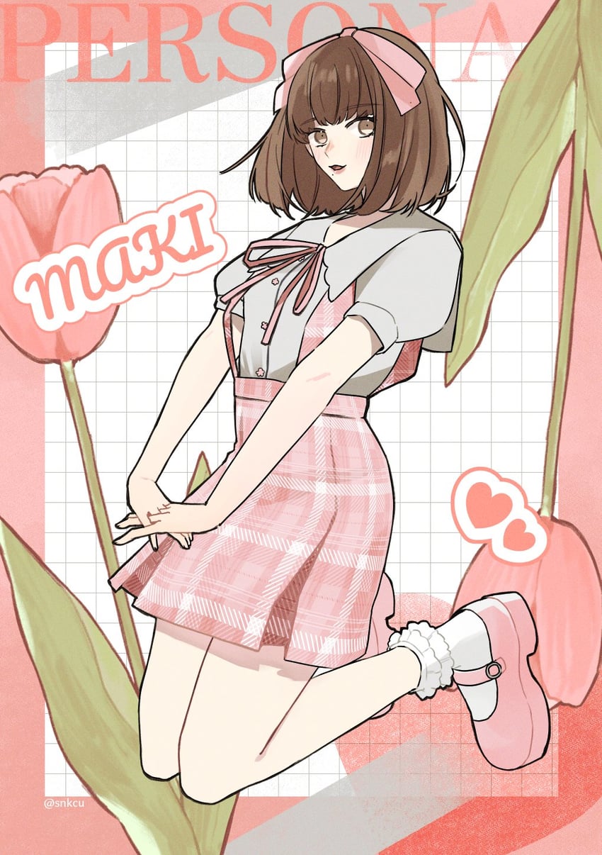 sonomura maki (persona and 1 more) drawn by konbanha06