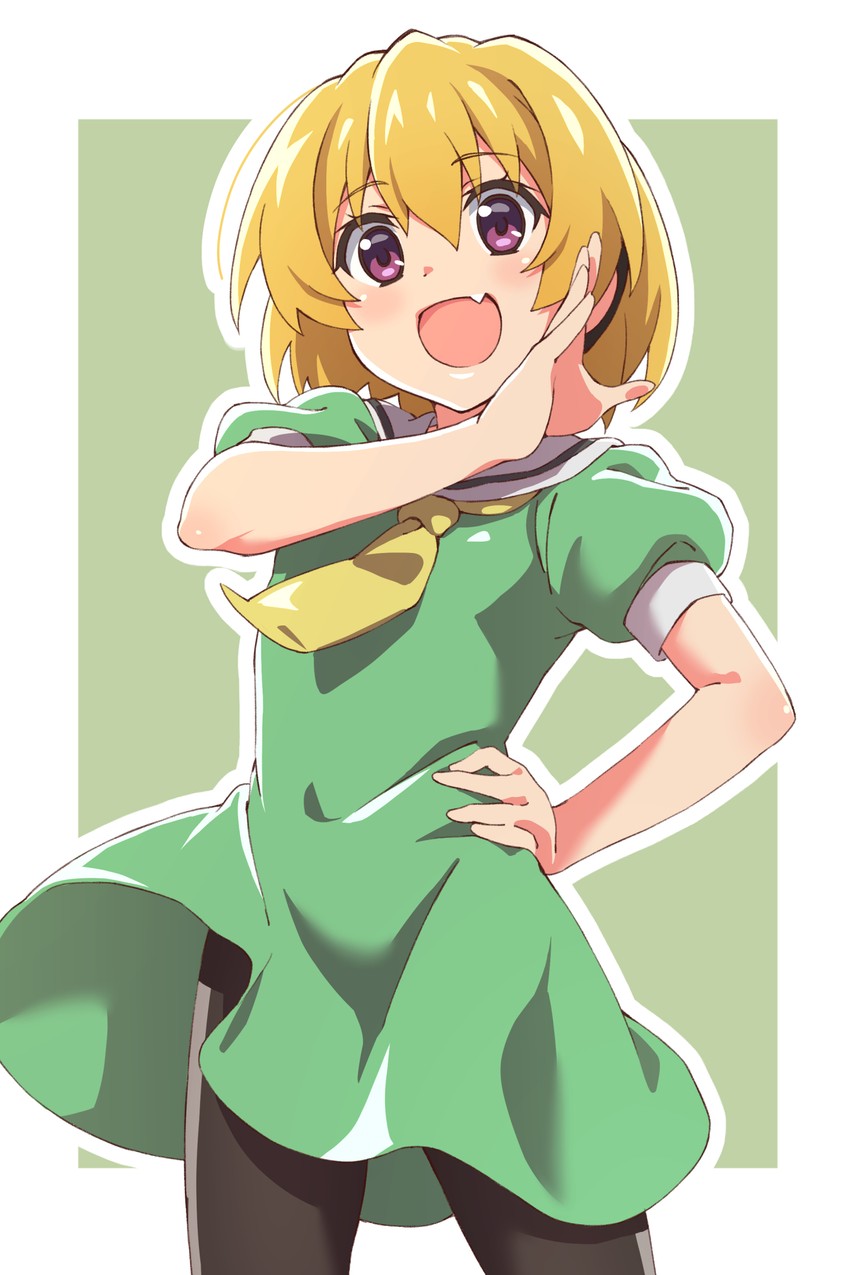 houjou satoko (higurashi no naku koro ni) drawn by karahai_(31448823)