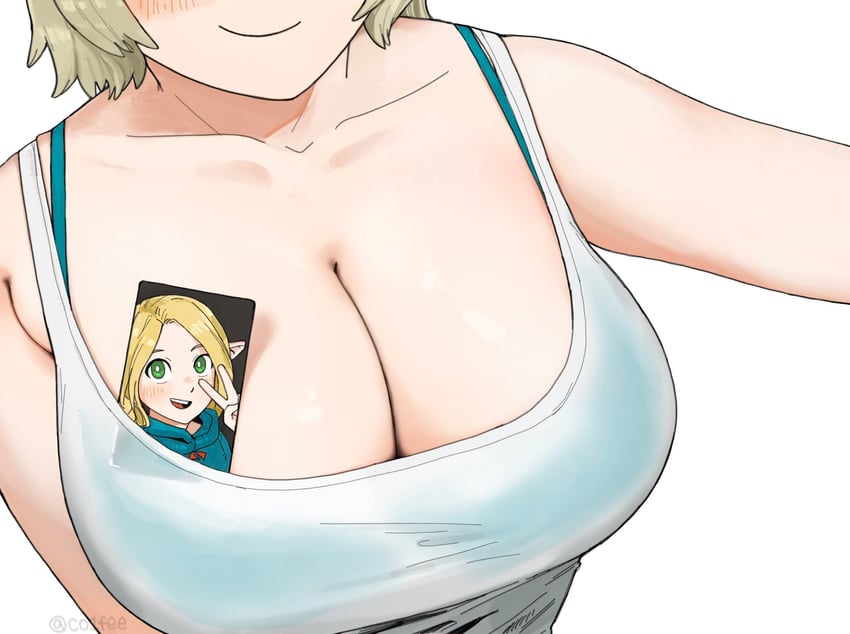 marcille donato and falin touden (dungeon meshi) drawn by co1fee