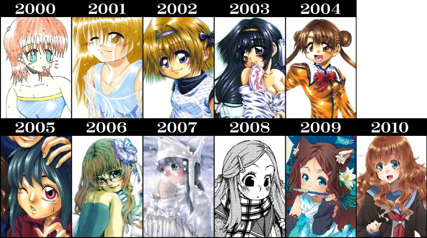 kinomoto sakura and katase shima (original and 2 more) drawn by takanashi_ringo