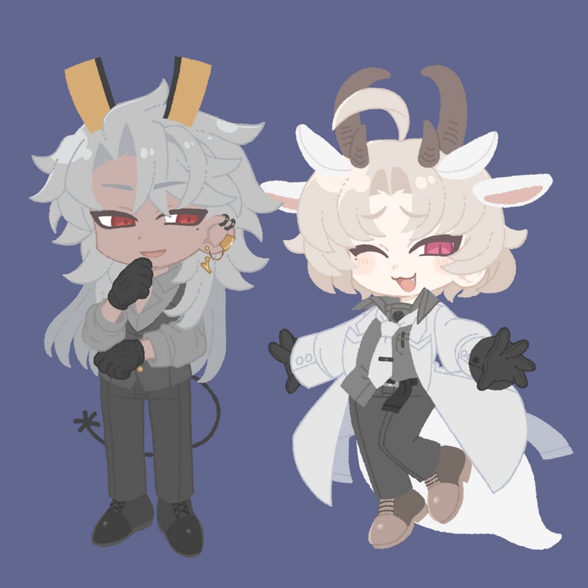 hanni meltzdor and stek (original) drawn by yagidon