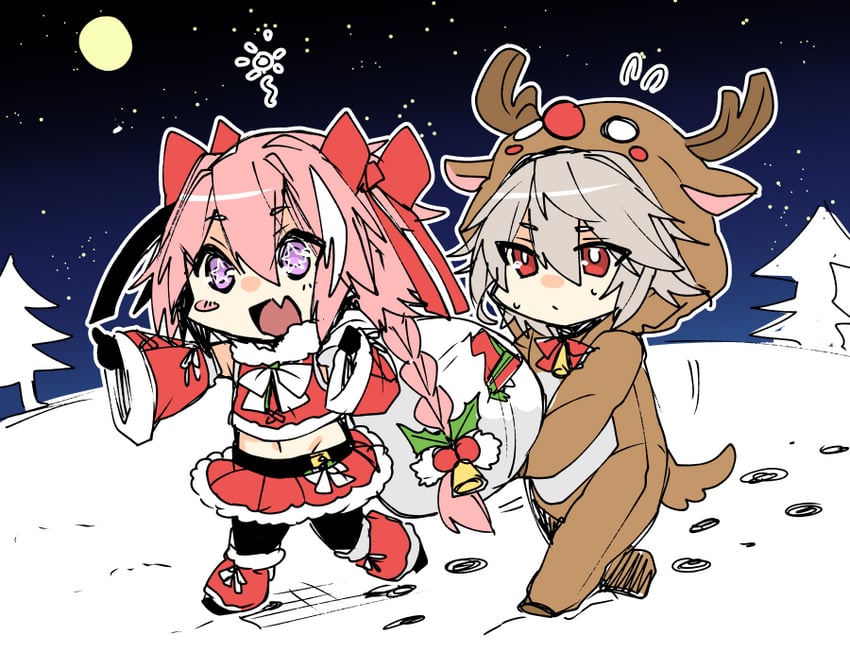 astolfo and sieg (fate and 1 more) drawn by haoro