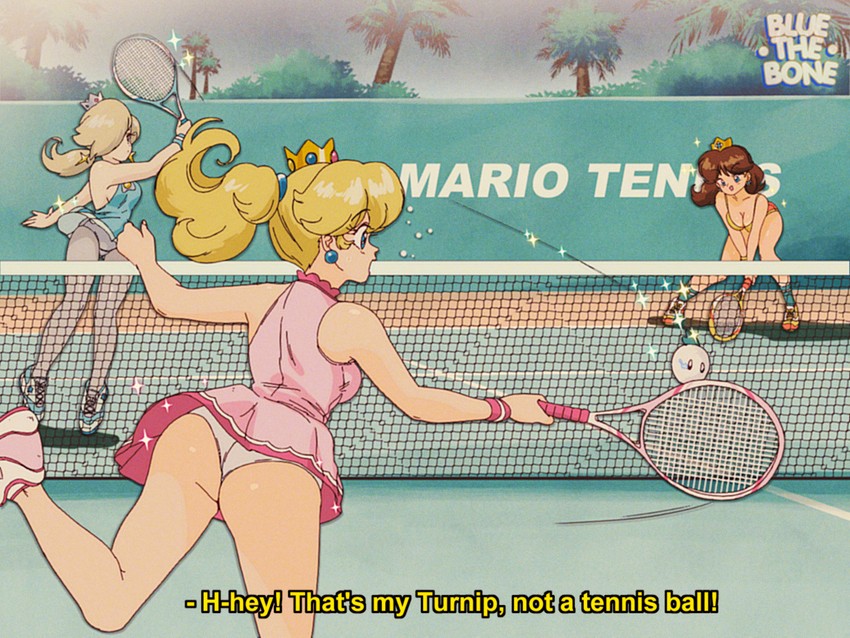 princess peach, rosalina, and princess daisy (mario and 2 more) drawn by bluethebone