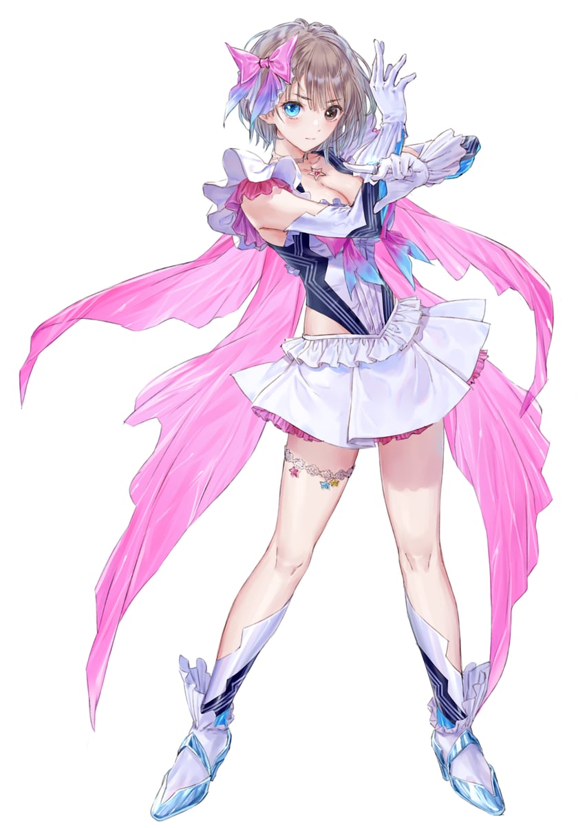 shirai hinako (blue reflection and 2 more) drawn by kishida_mel