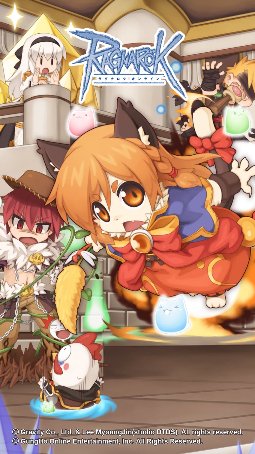 arch bishop, sura, shadow chaser, and summoner (ragnarok online) drawn by yuichirou