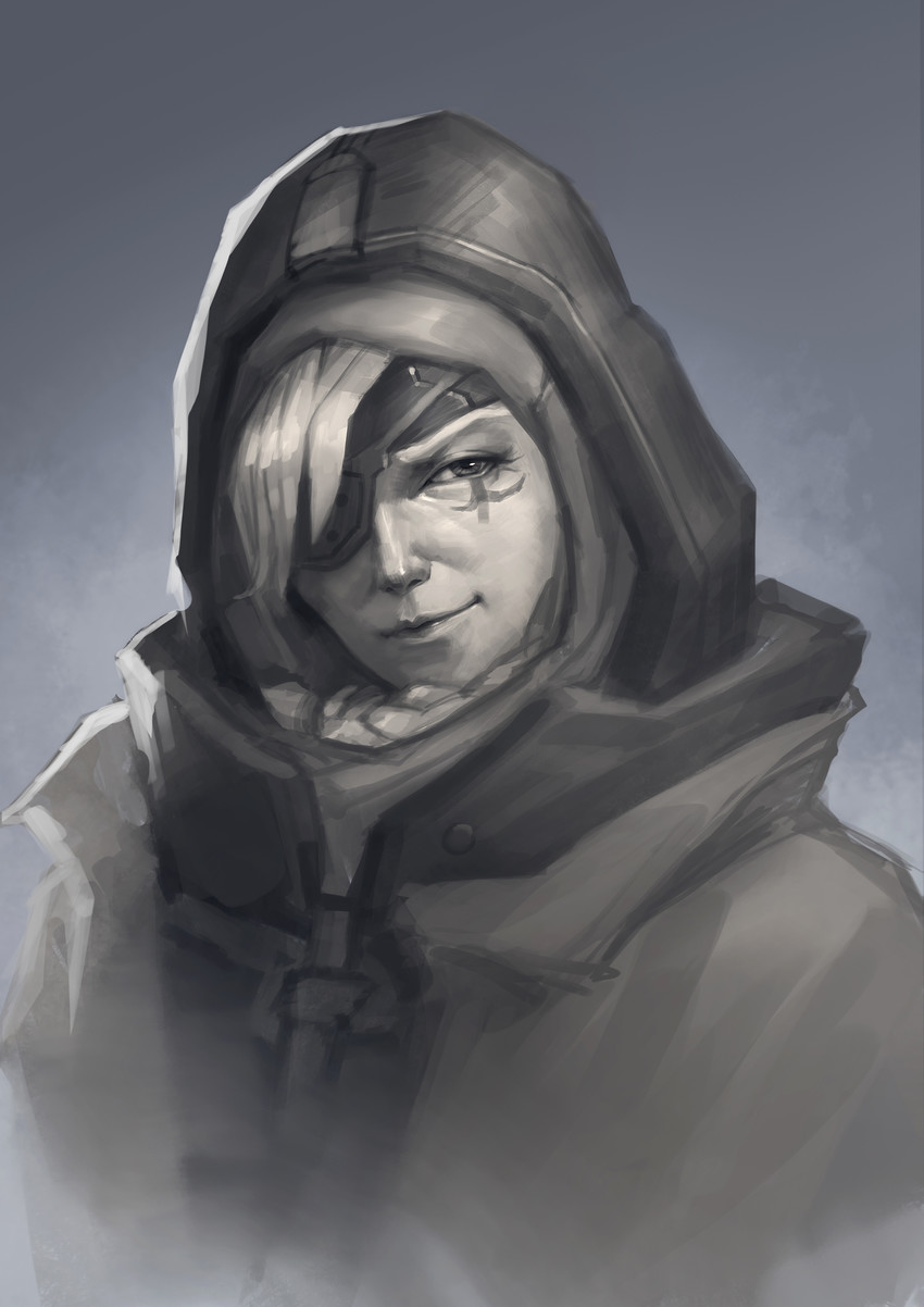 ana (overwatch and 1 more) drawn by maitian_bianjing