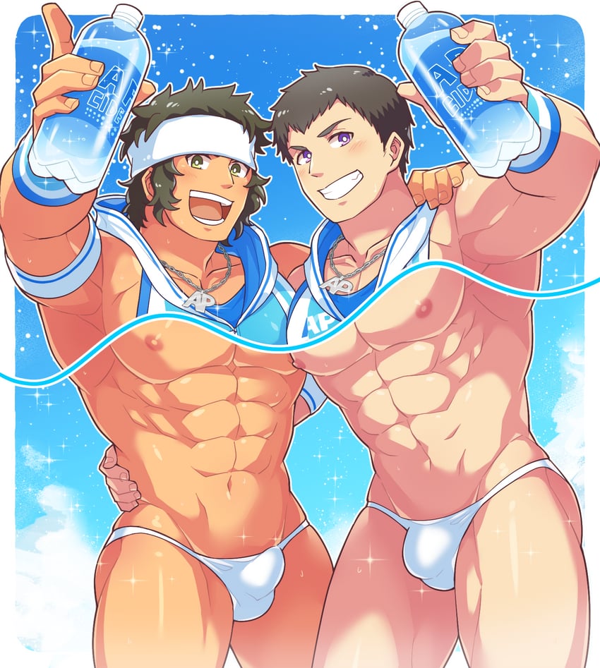 shingen seiji and enjoji michiru (idolmaster and 1 more) drawn by aopanda