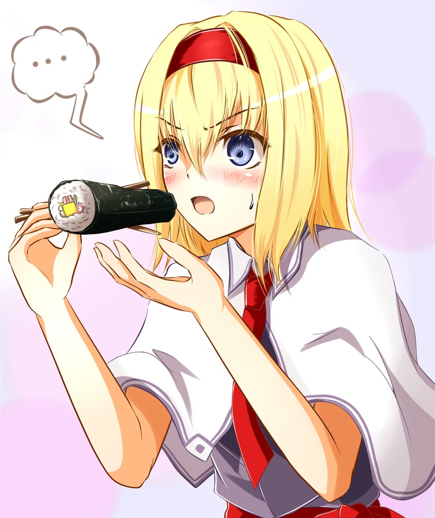 alice margatroid and hinase (touhou and 1 more) drawn by sakuna_brownie