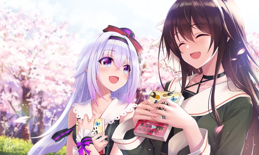 carro pino and yaezawa natori (.live) drawn by fukai_ryosuke