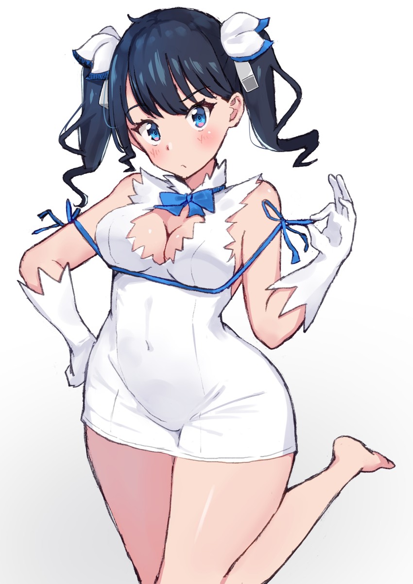 takarada rikka and hestia (gridman universe and 2 more) drawn by arigiep
