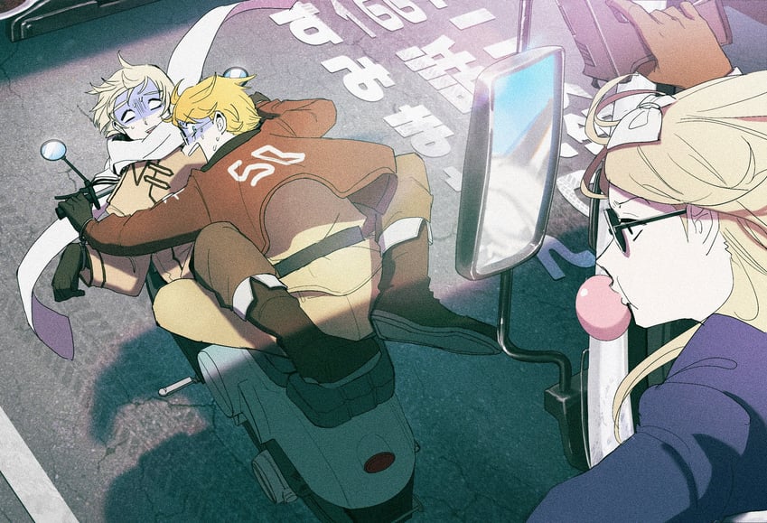 america, russia, and belarus (axis powers hetalia) drawn by pcpc_onaka