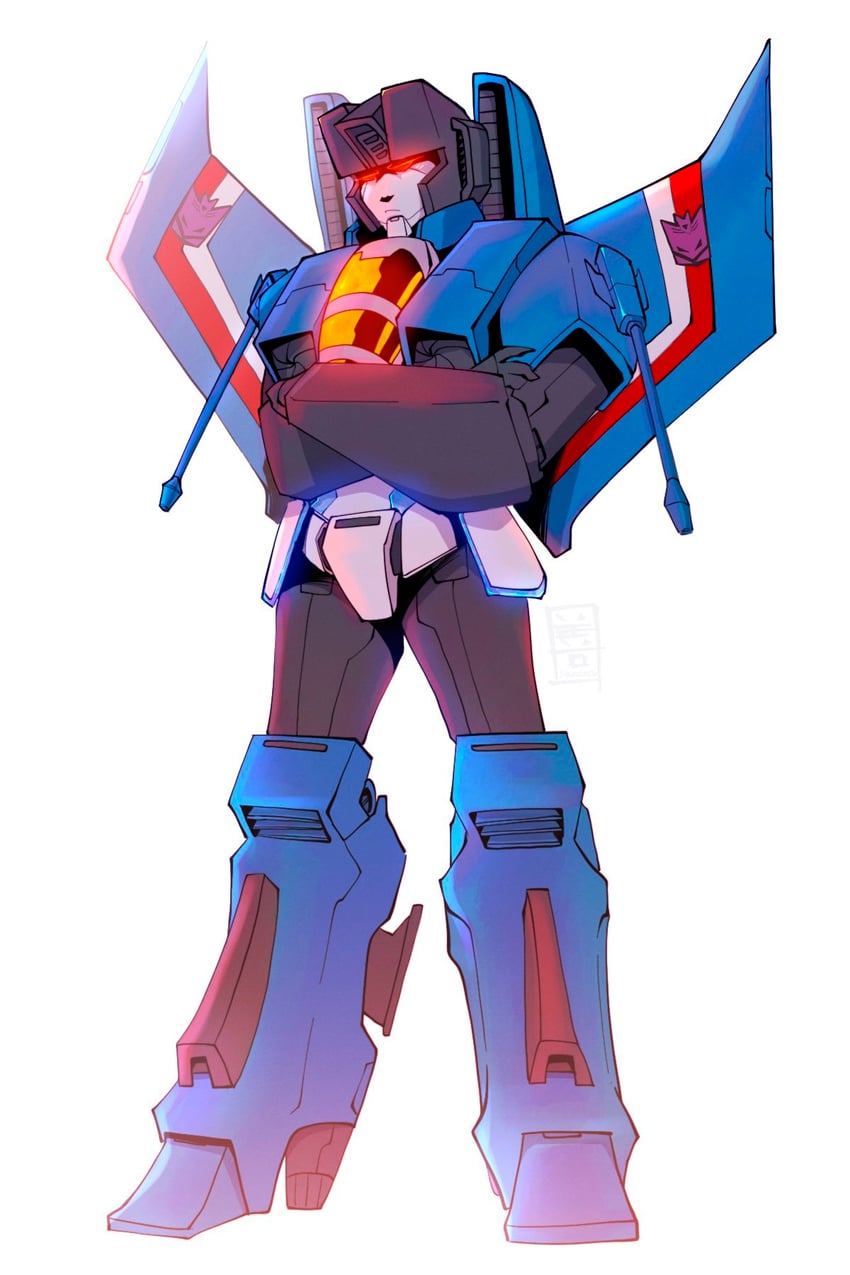thundercracker (transformers and 1 more) drawn by yahtzee_zen