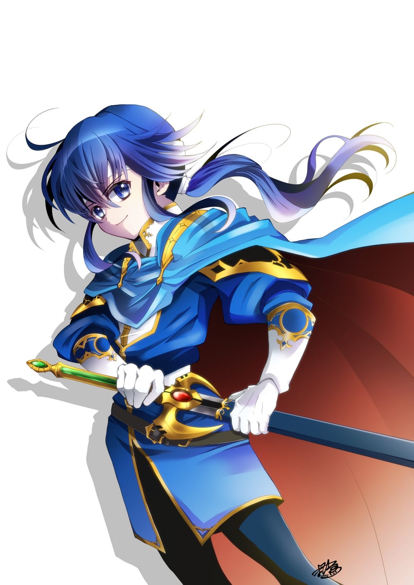 seliph (fire emblem and 1 more) drawn by mahiruno