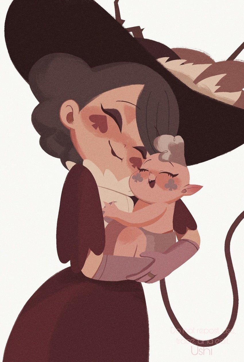 eclipsa butterfly and meteora butterfly (star vs the forces of evil) drawn by ushi_(ushi418)