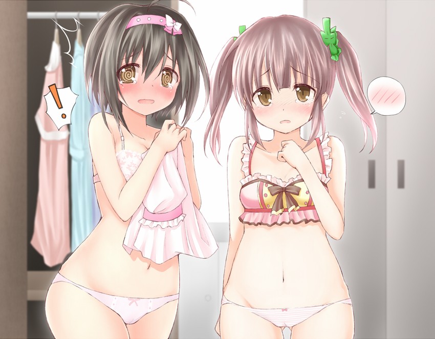 kohinata miho and ogata chieri (idolmaster and 1 more) drawn by imachi_(staccato_squirrel)