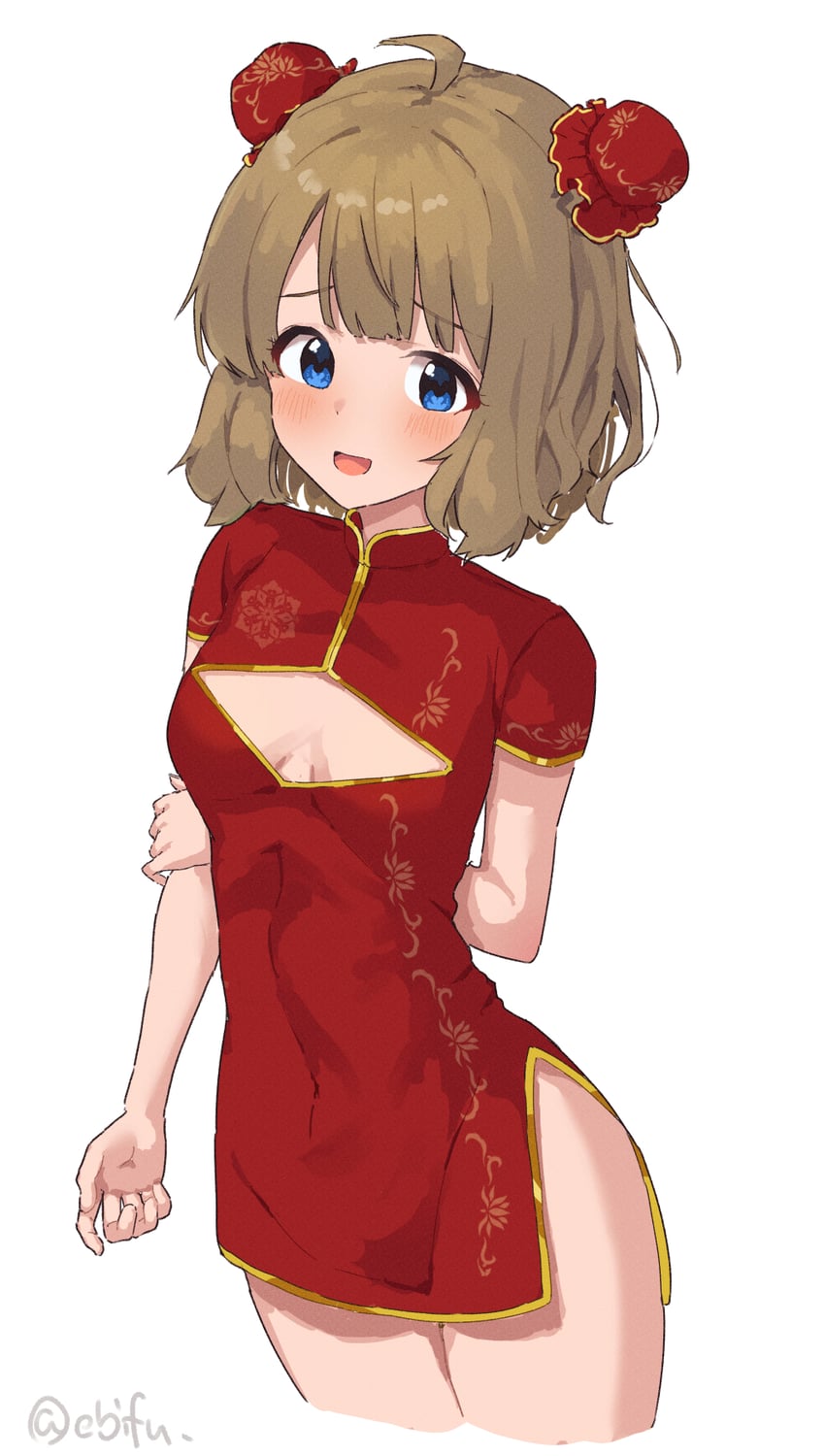 suou momoko (idolmaster and 1 more) drawn by ebifu