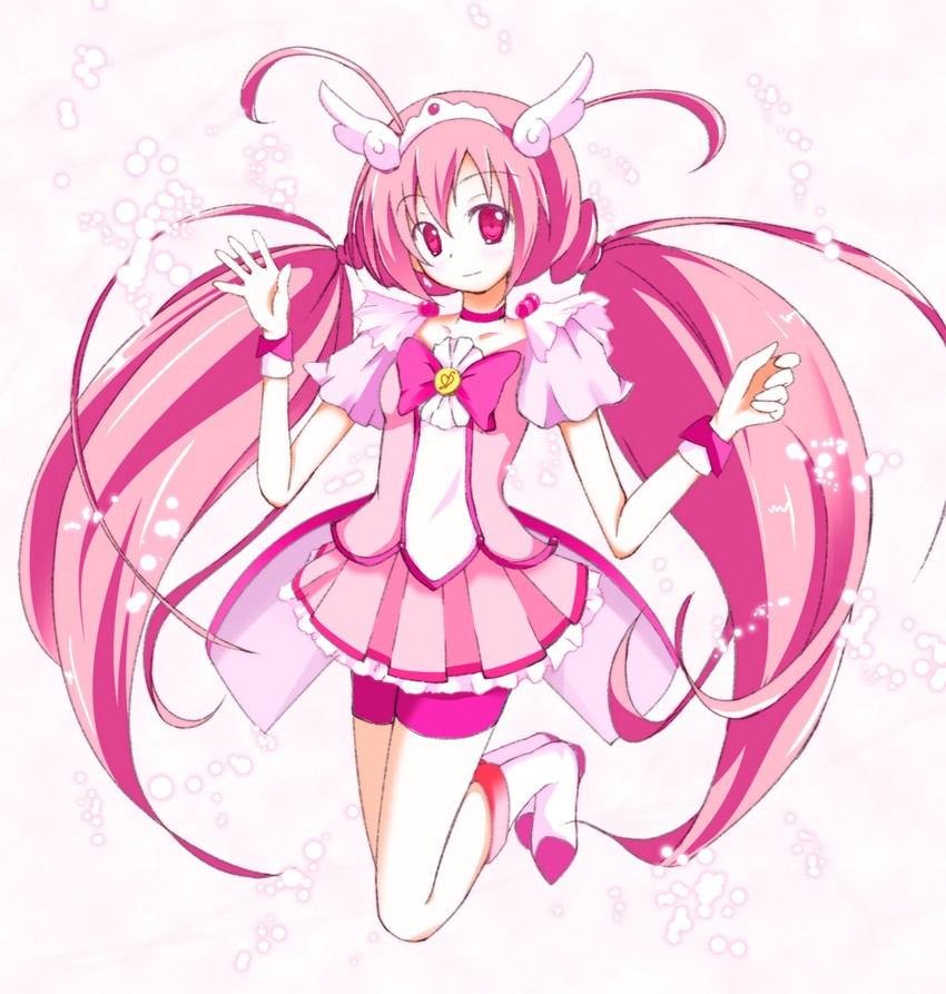 hoshizora miyuki and cure happy (precure and 1 more) drawn by yuzuhara902
