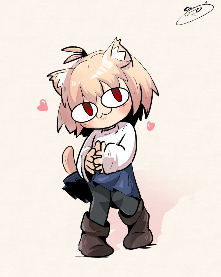 neco-arc (tsukihime and 2 more) drawn by awlowl