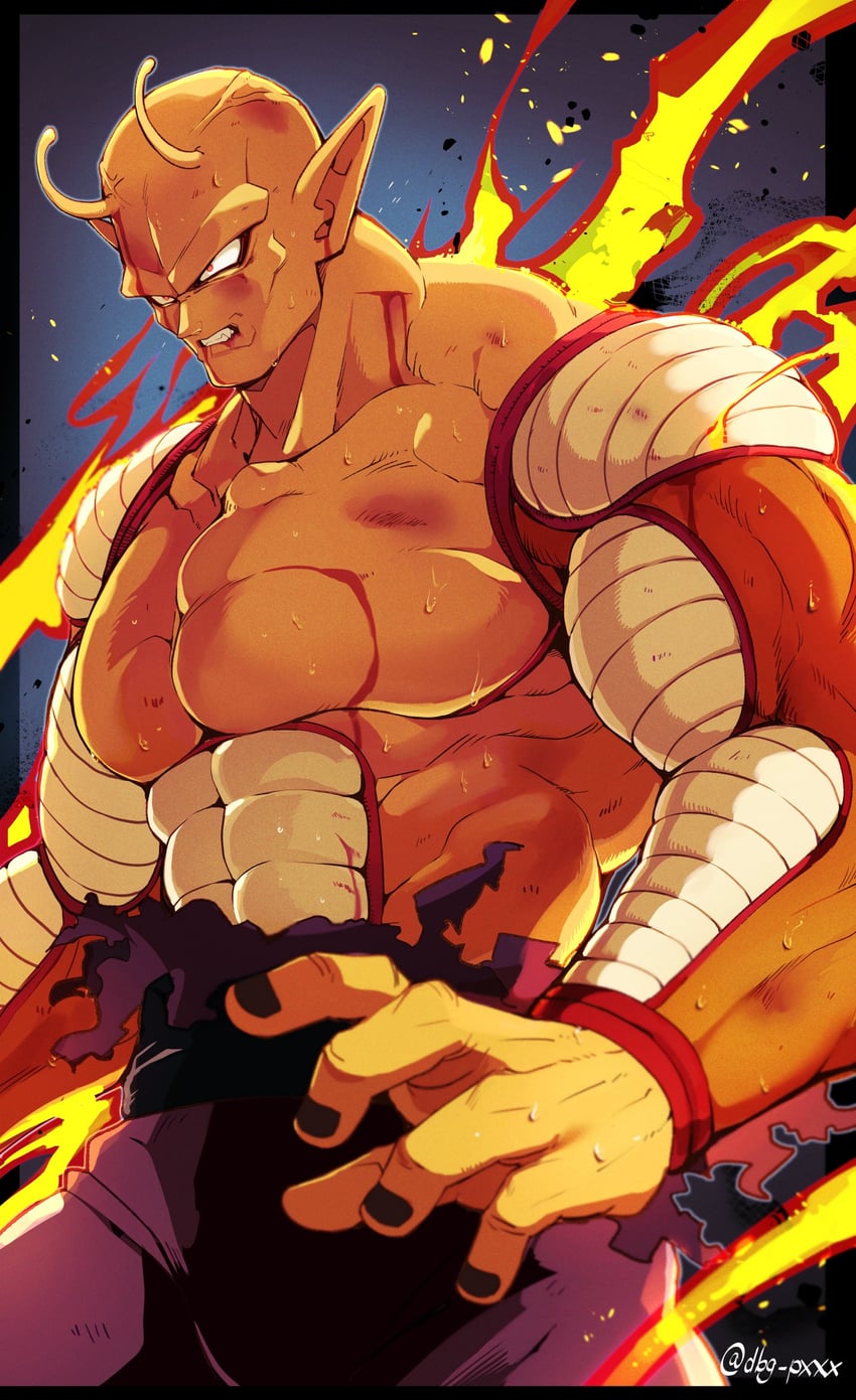 piccolo and orange piccolo (dragon ball and 2 more) drawn by bb_m0024