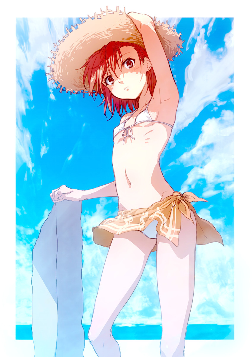 misaka mikoto (toaru majutsu no index and 1 more) drawn by isshi_pyuma