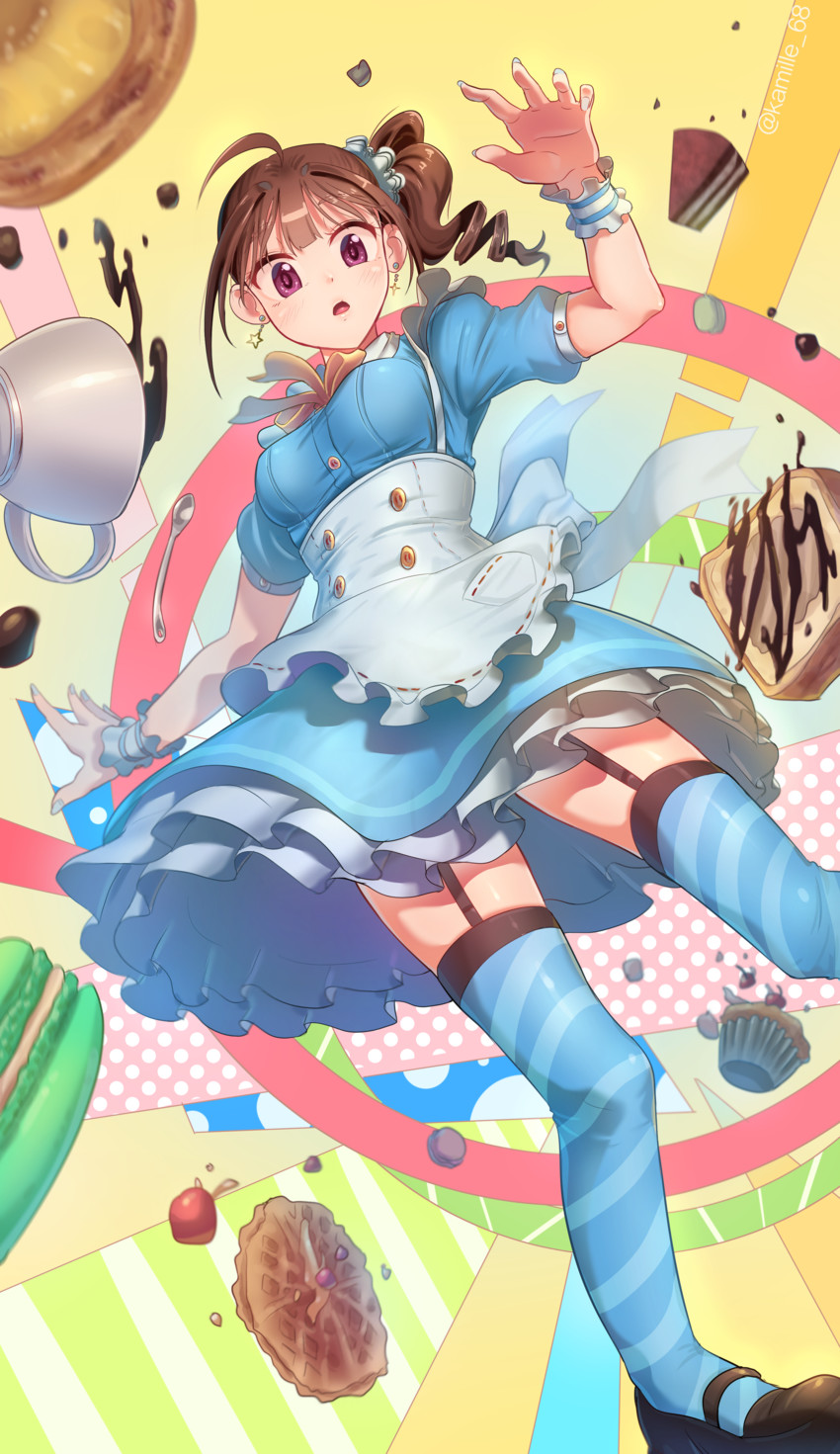 yokoyama nao (idolmaster and 1 more) drawn by kamille_(vcx68)