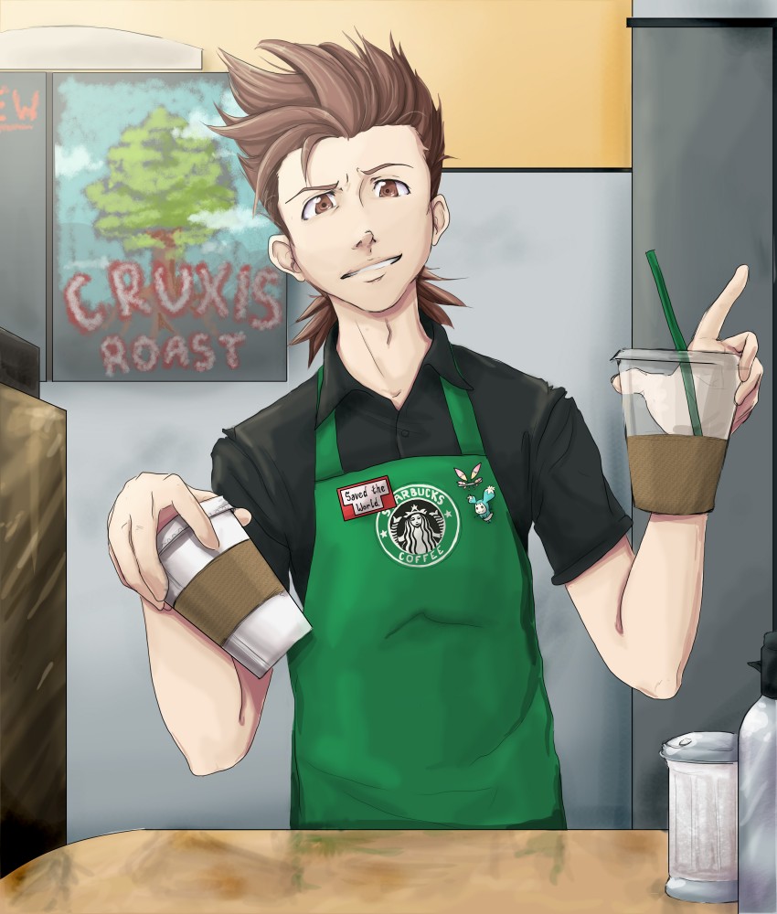 lloyd irving and mieu (tales of and 2 more) drawn by eaglebird