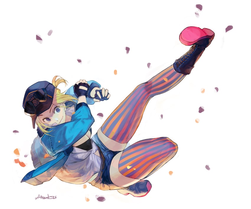 lucia morgan (street fighter and 1 more) drawn by suvin_(mononochi)