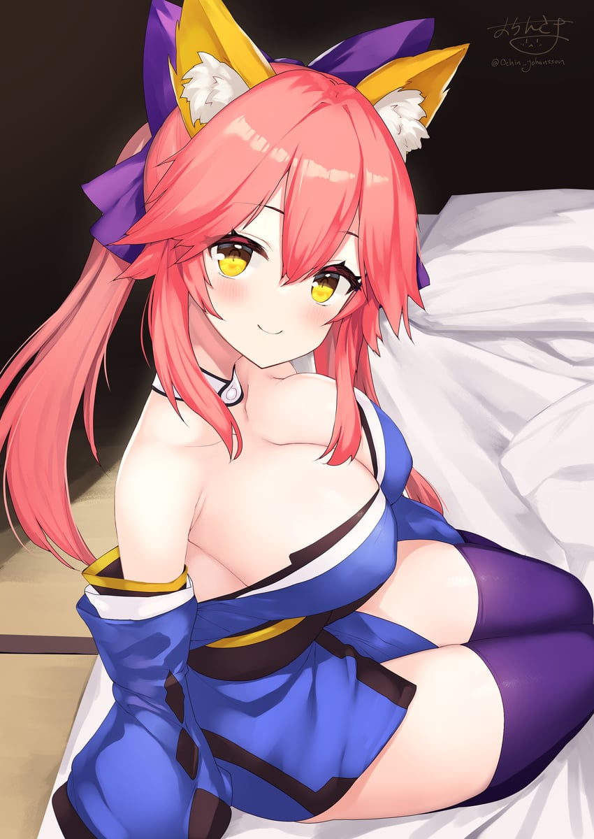 tamamo and tamamo no mae (fate and 2 more) drawn by ochinsama