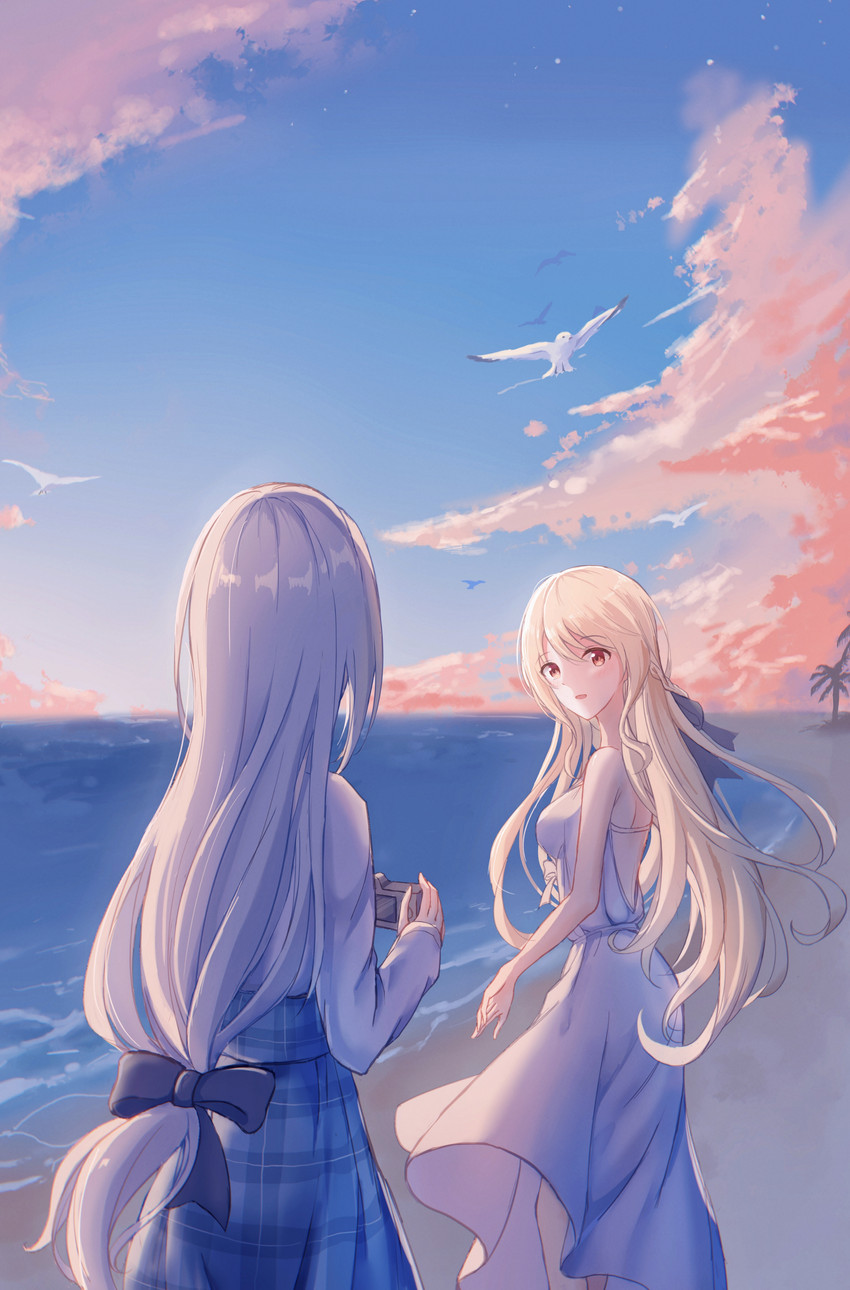 yakumo mitama and togame momoko (mahou shoujo madoka magica and 1 more) drawn by akira_mizuki_(pixiv60158548)