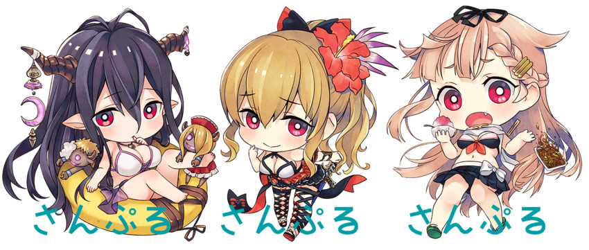 yuudachi, yuudachi kai ni, danua, vira, gretel, and 1 more (kantai collection and 1 more) drawn by namanie