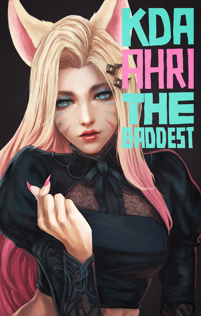 ahri, k/da all out ahri, and the baddest ahri (league of legends) drawn by monori_rogue