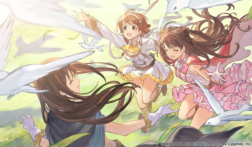 shibuya rin, shimamura uzuki, and honda mio (idolmaster and 2 more)