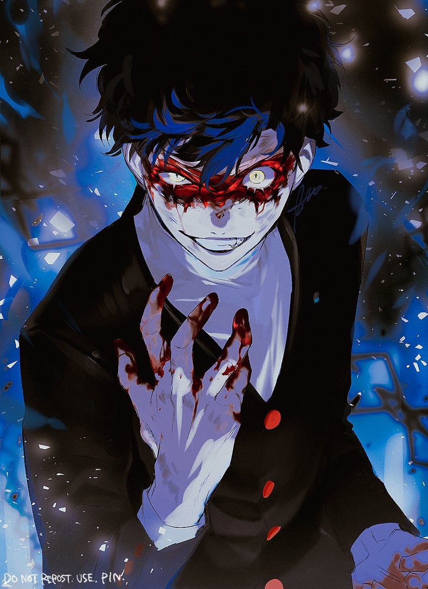 amamiya ren (persona and 1 more) drawn by btmr_game