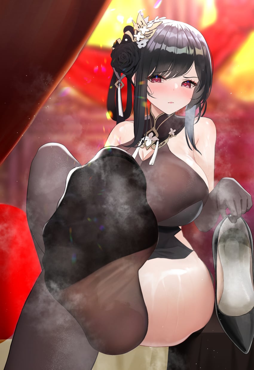 chen hai (azur lane) drawn by ursica
