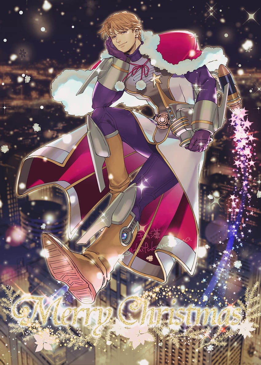 keith goodman and sky high (tiger & bunny) drawn by mamemo_(daifuku_mame)