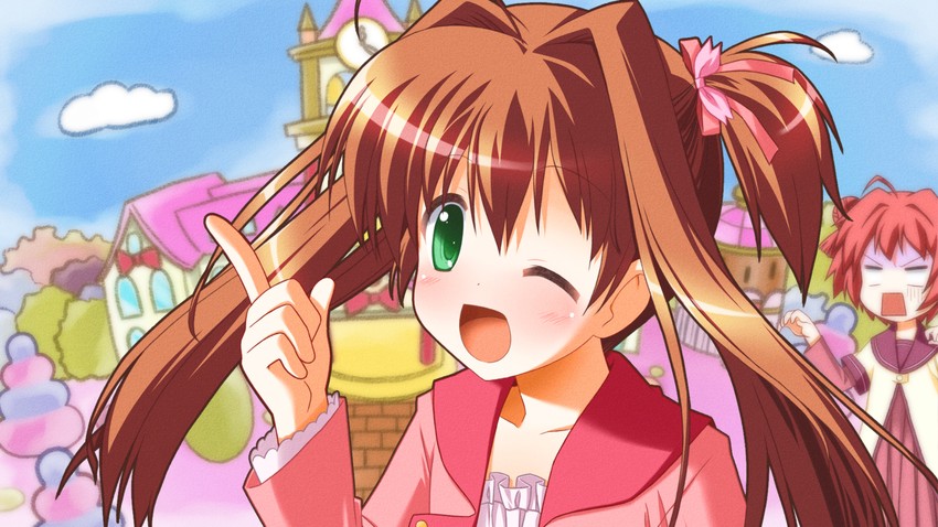 akaza akari and sakura akari (yuruyuri and 2 more) drawn by shizuku-mahoroba