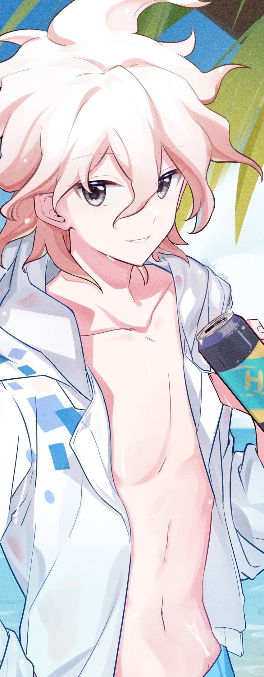 komaeda nagito (danganronpa and 1 more) drawn by midou_(grk12138)